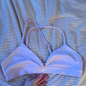 ALO Yoga Women's Sugarplum Pink splendor bra